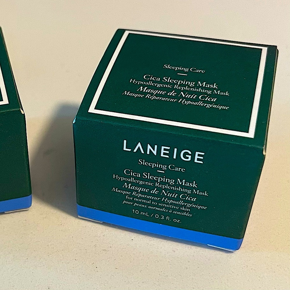 COPY - MINI LANEIGE Cica Hypoallergenic Sleeping Mask 10ml / 0.3oz  NEW IN BOX